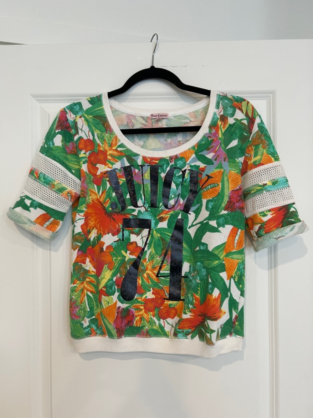 Juicy Tropical Sporty Short Sleeve Top